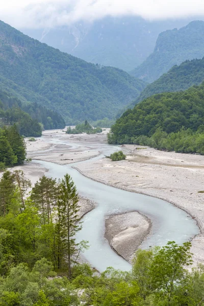 River Tagliamento, Trentino-Alto Adige, Ιταλία — Φωτογραφία Αρχείου