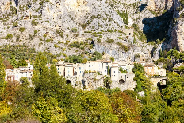 Moustiers Sainte Marie, Alpes de Haute Provence Departement, Fra — Stock Photo, Image