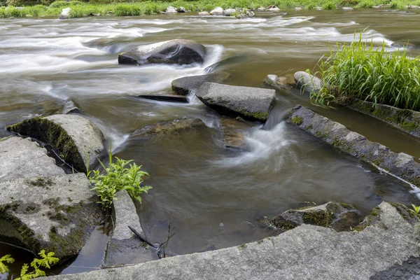 River Sazava near Smrcna, Czech Republic — Stock Photo, Image