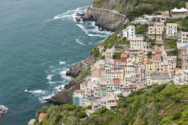 Riomaggiore, La Speziat, Cinque Terre, Itália — Fotografia de Stock