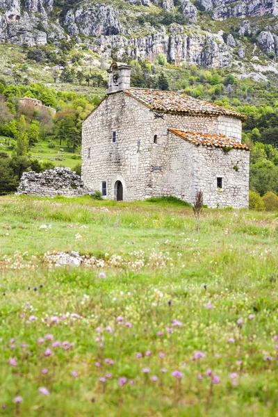 Capilla Escragnolles, Provenza, Francia — Foto de Stock