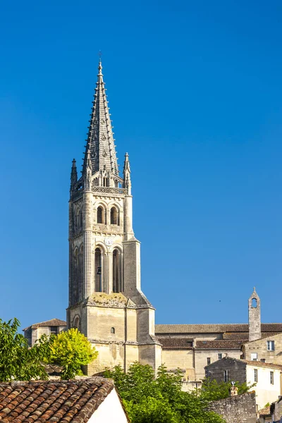 Saint-Émilion im Osten von Bordeaux, Frankreich — Stockfoto