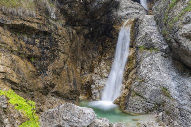 Şelale Cascata Facchin Trentino-Alto Adige, İtalya
