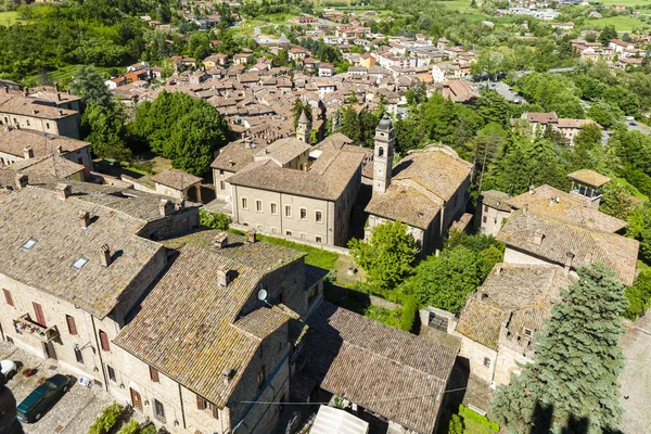 Castell Arquato nel nord Italia — Foto Stock