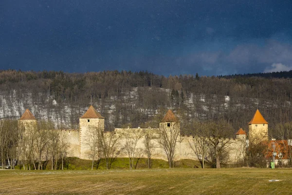 Замок Вевері в Південній Моравії, Чеська Республіка. — стокове фото