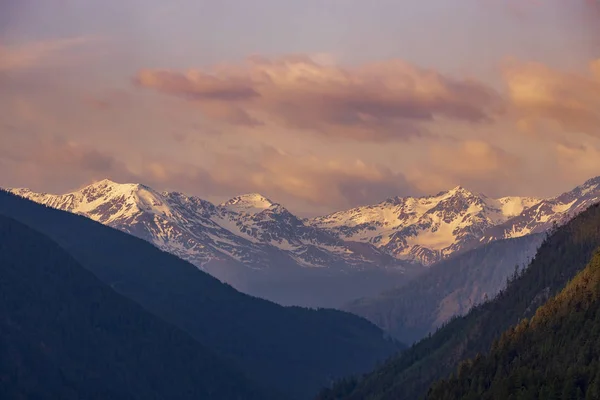 Sunrice in High Tauern, Východní Tyrolsko, Rakousko — Stock fotografie