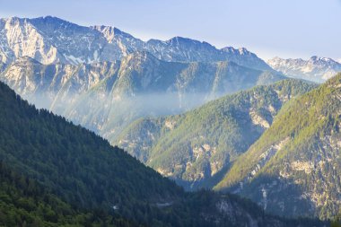 Triglav National Park, Slovenia bölgesindeki dağlar