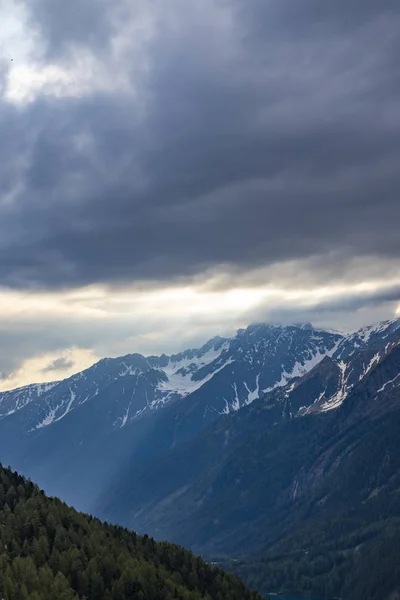 Landskap nära Staller Saddle, High Tauern, Östtyrolen, Österrike — Stockfoto