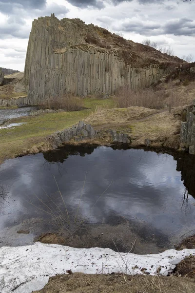 Panska skala, Kamenicky Senov, Cseh Köztársaság — Stock Fotó