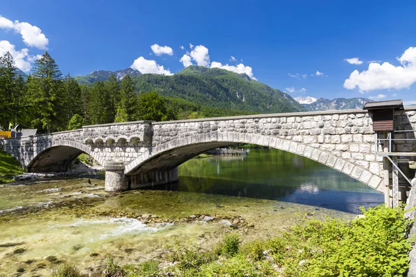 Lac Bohinj dans le parc national du Triglav, Slovénie — Photo