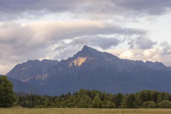 Sunset with Krivan, Hight Tatras, Slovakia — Stock Photo, Image