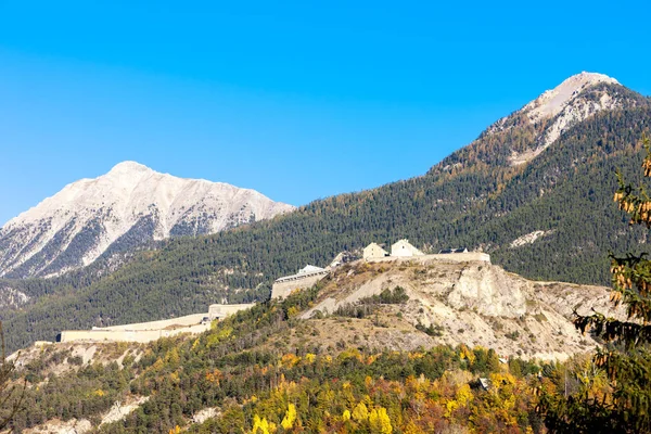 Oude vestingstad Briancon in Frankrijk — Stockfoto