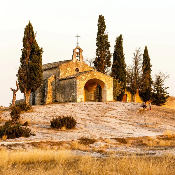 Kaple St. Sixte v centru Provence, Francie — Stock fotografie