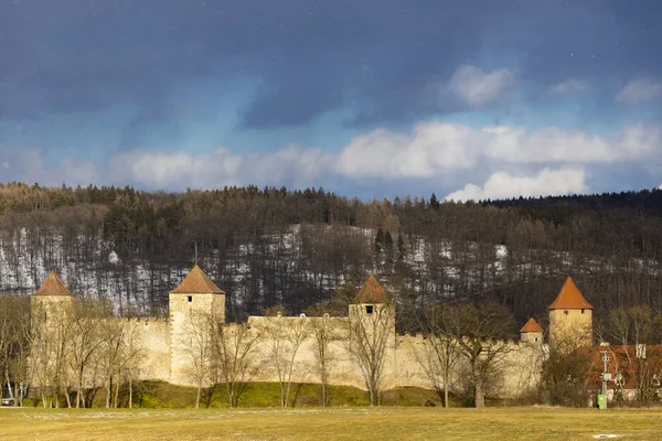 Veveri castle in South Moravia, Czech Republic — Stock Photo, Image