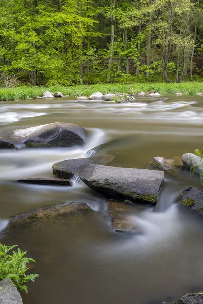 Řeka Sazava u Smrcny, Česká republika — Stock fotografie