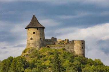 Slovakya Macaristan sınırındaki Somoska Kalesi