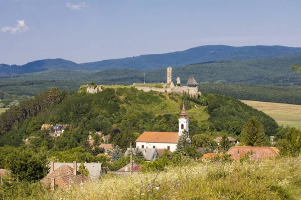 Nogradi vár, régió Észak-Magyarország — Stock Fotó