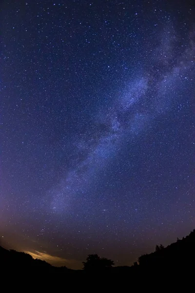 은하수와 밤 하늘, 슬로바키아 — 스톡 사진