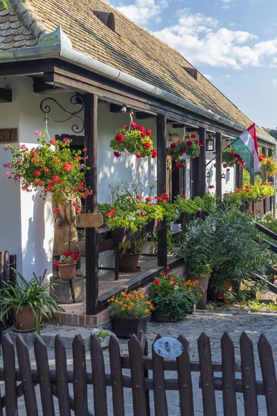 Historiskt bycentrum i Holloko, region Norra Ungern — Stockfoto