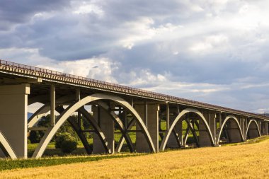 otoyol köprüsü, Spis bölgesi, otoyol Zilina - Kosice, Slovakya