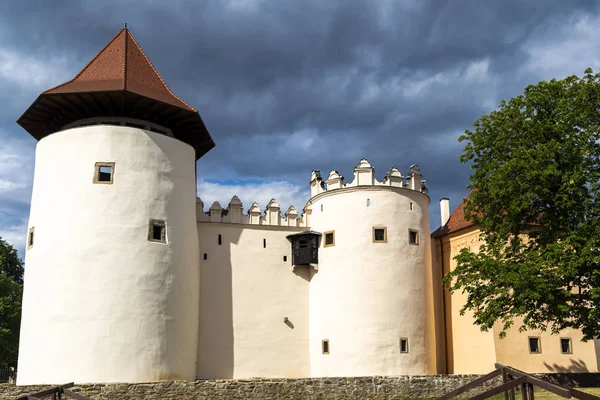 Kezmarok towny Kalesi, Slovakya — Stok fotoğraf