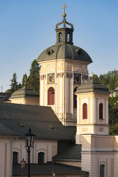 聖マリア、バンスカー stiavnica、スロバキアの教会 — ストック写真