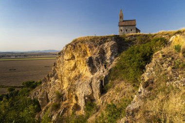 Nitra, Slovakya, Avrupa yakınlarındaki Drazovce Taş Kilisesi