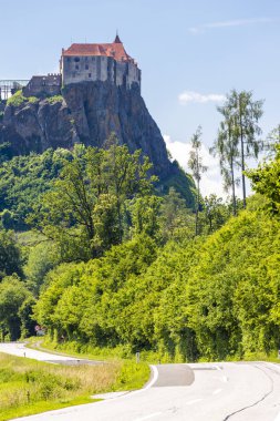 Avusturya, Styria 'daki Riegersburk kasabası.