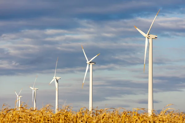 Éolienne, République tchèque — Photo