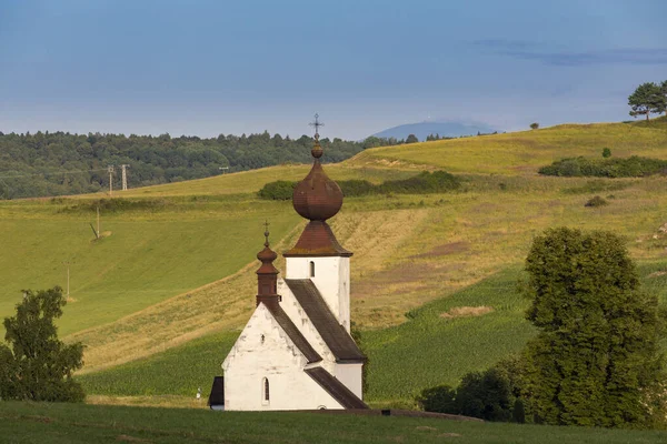 Igreja em Zehra, região de Spis, Eslováquia — Fotografia de Stock