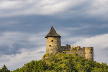Slovakya Macaristan sınırındaki Somoska Kalesi