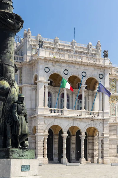 Historic centre in Terst, Italy — Stock Photo, Image