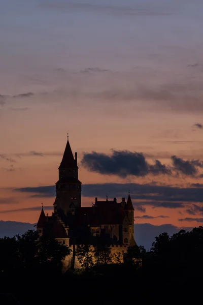 Bouzov Slott Norra Mähren Tjeckien — Stockfoto