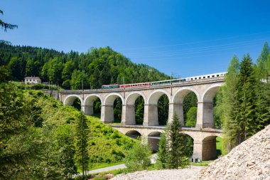 Demiryolu viyadük, Semmering Bahn, unesco dünya mirası, Aşağı Avusturya