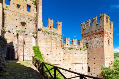 Kuzey İtalya 'da Castell Arquato