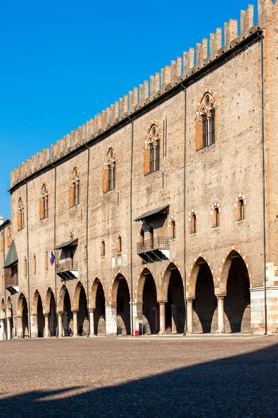 Vecchia Piazza Mantova Italia — Foto Stock