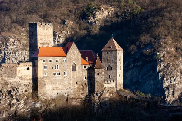 Schloss Hardegg Norden Österreichs — Stockfoto