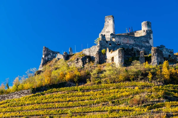 Ruínas Senftenberg Distrito Krems Land Baixa Áustria Áustria — Fotografia de Stock