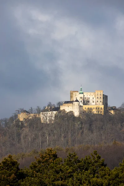 Zamek Buchlov Morawach Południowych Czechy — Zdjęcie stockowe