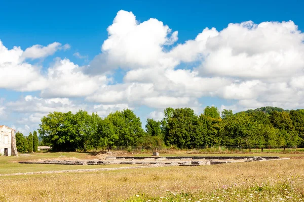 Archeologické Naleziště Římských Zřícenin Saint Bertrand Comminges Pyrenees Francie — Stock fotografie