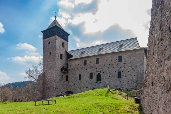 Litice Nad Orlici Ruiner Östra Böhmen Tjeckien — Stockfoto