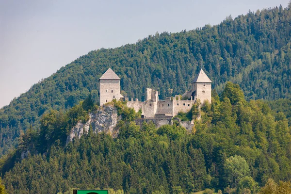 Castillo Gallenstein Parcialmente Arruinado Fundado 1278 Municipio Sankt Gallen Distrito —  Fotos de Stock