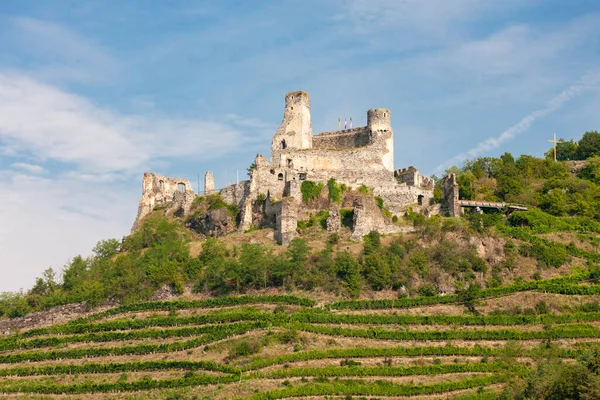 Κάστρο Senftenberg Κοντά Στο Krems Περιοχή Wachau Αυστρία — Φωτογραφία Αρχείου