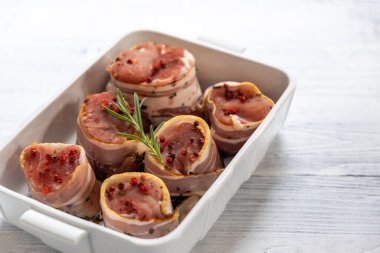 Biberli domuz filetosu.