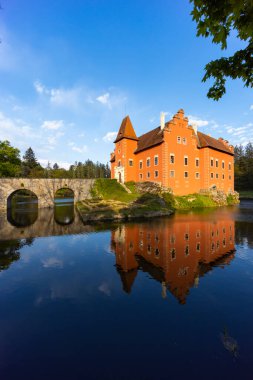 Güney Bohemya 'daki Cervena Lhota Kalesi, Çek Cumhuriyeti
