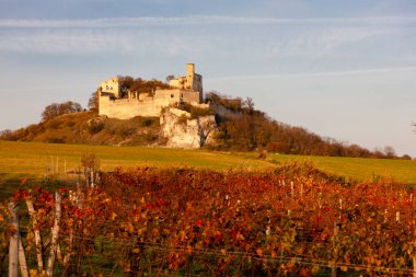 Sonbaharda Falkenstein Şatosu, Avusturya