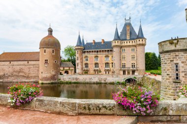 Chateau de la Clayette, Burgundy, Fransa