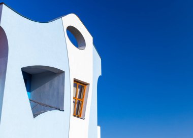 Velke Pavlovice, Güney Moravya, Çek Cumhuriyeti 'nde modern mimari Opile sklepy