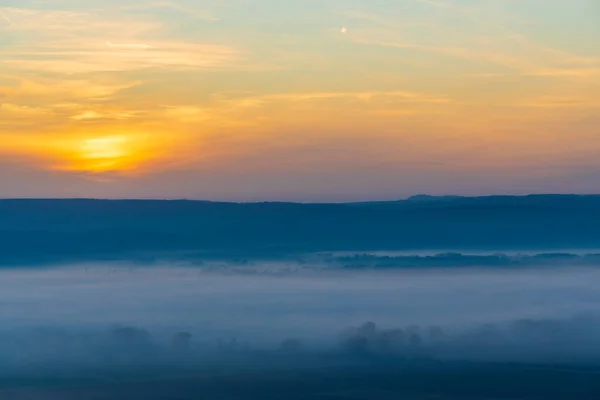 Захід Сонця Палаві Південна Моравія Чеська Республіка — стокове фото
