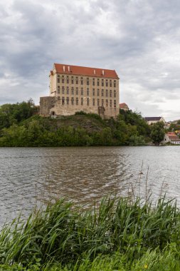 Hana 'daki Plumlov kalesi, Orta Moravya, Çek Cumhuriyeti